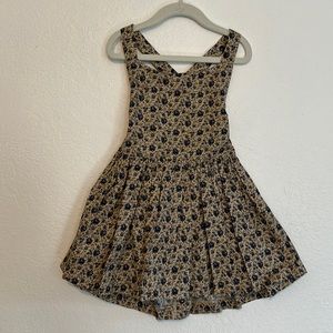 WrenAmber Pinafore Floral Dress